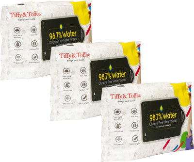 

Tiffy & Toffee Water Wipes(240 Pieces)