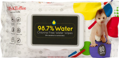 

Tiffy & Toffee Water Wipes(80 Pieces)