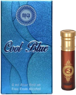 MADNI PERFUMES Cool Blue Economic Series Concentrated Attar / Ittar Herbal Attar(Islamic Bakhur)