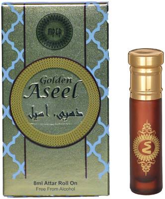 MADNI PERFUMES Golden Aseel Economic Series Concentrated Attar / Ittar Herbal Attar(Blends (mukhallat))