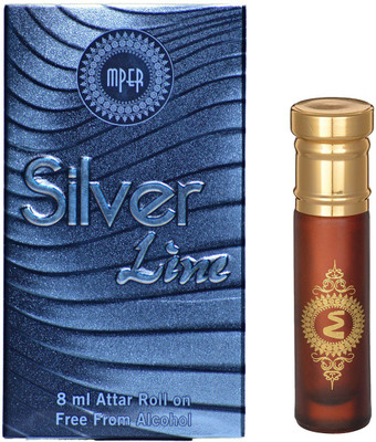 

Madni Perfumes Silver Line Economic Series Concentrated Attar / Ittar Herbal Attar(Juhi)