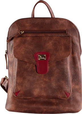 

Elvie BP02_01 Backpack(Brown, 12 inch)