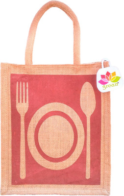 

grean GRNLB28 Waterproof Lunch Bag(Beige, 12 inch)