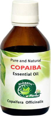 

Globatic Herbs COPAIBA Essential Oil 100ml(Copaifera Officinalis)100% Natural, Pure and Undiluted(100 ml)