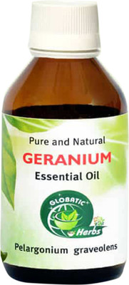 

Globatic Herbs GERANIUM (30ml)-Pelargonium graveolens Natural & 100 Undiluted(30 ml)
