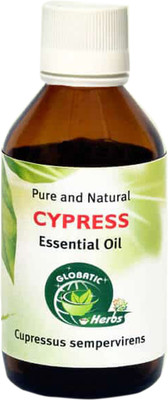 

Globatic Herbs CYPRESS Essential Oil (100ml)-Cupressus sempervirens Pure and 100% Undiluted(100 ml)