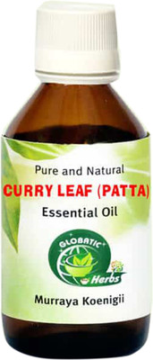 

Globatic Herbs CURRY LEAF (PATTA) Essential Oil 15ml(Murraya Koenigii)100% Natural, Pure and Undiluted(15 ml)