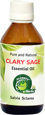 

Globatic Herbs CLARY SAGE Essential Oil 50ml(Salvia Sclarea)100% Natural, Pure and Undiluted(50 ml)