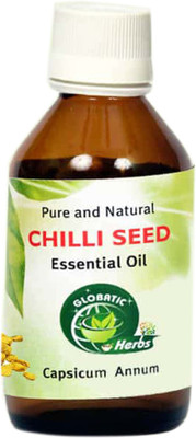 

Globatic Herbs CHILLI SEED Essential Oil (50ml-)Capsicum Annum pure, & 100% undiluted(50 ml)