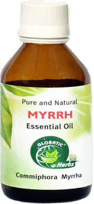 

Globatic Herbs MYRRH Essential Oil 100ml(Commiphora Myrrha)100% Natural, pure & Undiluted(100 ml)