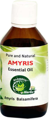 

Globatic Herbs AMYRIS Essential Oil 15ml(Amyris Balsamifera)100% Natural, Pure and Undiluted(15 ml)