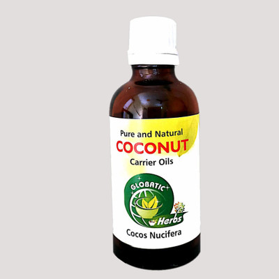 

Globatic Herbs Coconut carrier Essential Oil Cocos nucifera 100 ML Pure & 100%Undiluted(100 ml)