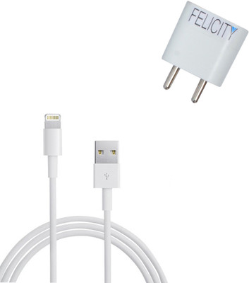 

Felicity APP_368 Tablet Charger(White, Cable Included)