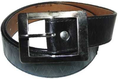 

HADWIN Men Black Artificial Leather Belt