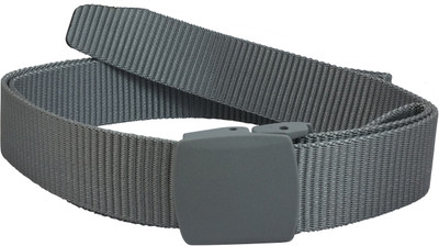 

Ammvi Creations Men Casual Grey Canvas Belt
