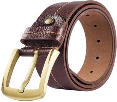 

AV Creations Men Casual, Party, Evening, Formal Brown Artificial Leather Belt, Multi