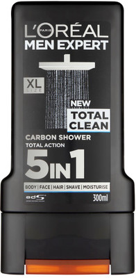 

Loreal Men Expert New Total Clean Carbon Shower(300 ml)