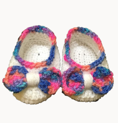 PeachCherry Booties(Toe to Heel Length - 9 cm Multicolor)