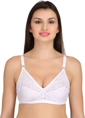 JSR Paris Beauty by JSR PARIS BEAUTY MRIDULA Women Full Coverage Non Padded Bra(White)