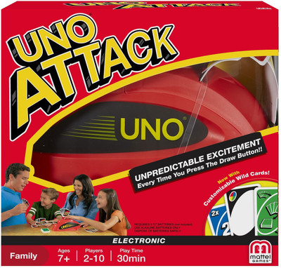 

Mattel Games UNO Attack! Card Game(Multicol)