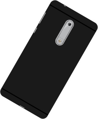 CASE CREATION Back Cover for Nokia 5 Android 5.2 inch(Black, Grip Case, Silicon, Pack of: 1)