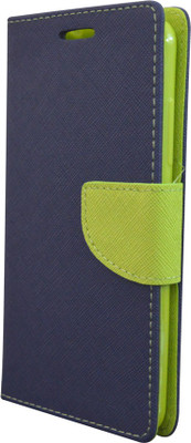 COVERNEW Flip Cover for Vivo X7(Blue)