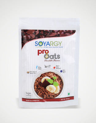

PRO-OATS SOYARGY CHOCOLATE FLAVOR PROTEIN OATS 200 gms(200 g, Pouch)
