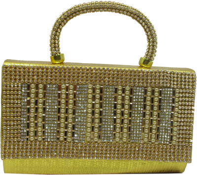 

Rahman Bags Casual Gold Clutch