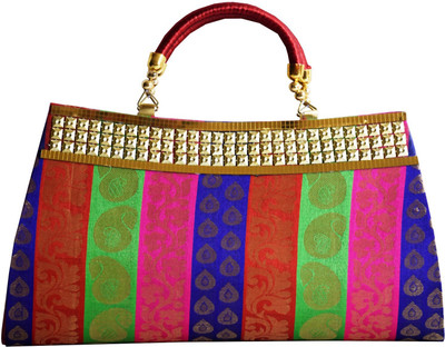

Groovy Casual Multicolor Clutch