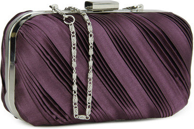 

Chemistry Party Purple Clutch