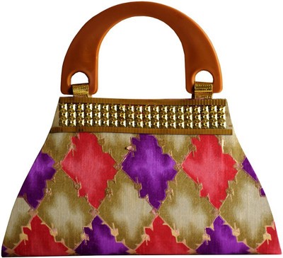 

Groovy Casual Multicolor Clutch