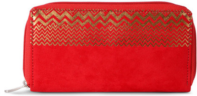 

Baggit Casual Red Clutch