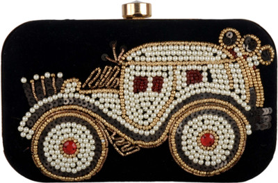 

Rezzy Party Black Clutch