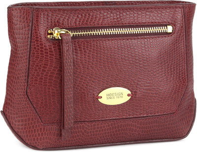 

Hidesign Casual Red Clutch