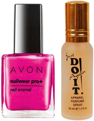

Avon Anew NAILWEAR PRO+ COLLECTION 8ML - SAVAGE PINK SAVAGE PINK (8 ml) with one do it perfume 30 ml(Set of 2)