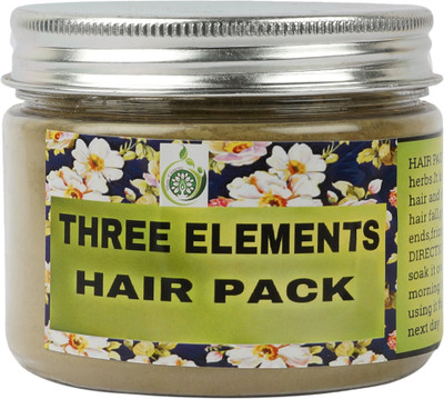 Three Elements Hair Pack for dull & damaged hair.220 gm(220 g)