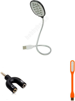 

MINIFOX Laptop Usb Light, Usb Light, Spittler Combo Set