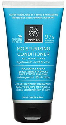 

Apivita 2 X Moisturizing Conditioner For All Hair Types With Hyaluronic Acid And Aloe (New Product, Released In 2017) 2 Tubes X 150Ml/5.1Oz Each One(150 ml)
