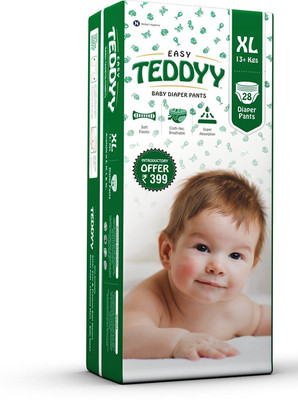 

Teddy DIAPER EASY PANT - XL(28 Pieces)
