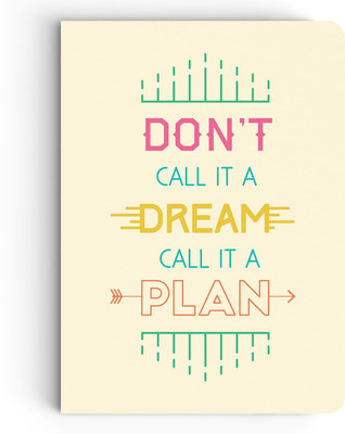 

inkFlap A5 Journal(FlapBook Premium Notebook - Don't Call It, Yellow)