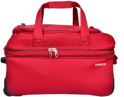 

emblem 20 inch/50 cm (Expandable) DUFFEL BAG 20INCH RED Duffel Strolley Bag(Red)