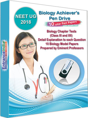 

Entranceindia.com NEET UG 2018 Achievers Biology with 10+1 Biology Model Papers(PEN DRIVE)