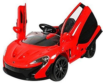 

kajal toys Car Battery Operated Ride On(Maroon), Red