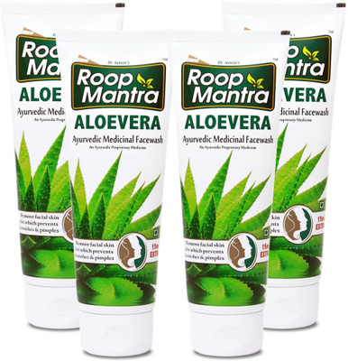 

Roop Mantra Aloe Vera Facewash 115ml, Pack of 4 - Aloevera Face Wash for Blemishes & Pimples Face Wash(115 ml)