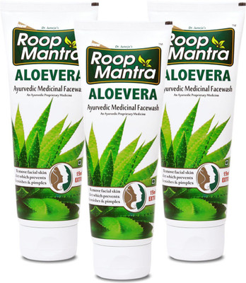 

Roop Mantra Aloe Vera Face Wash 115ml, Pack of 3 - FaceWash for Acne & Pimples Face Wash(115 ml)
