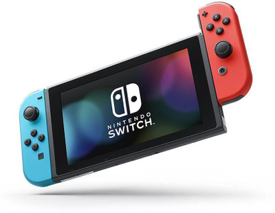 

DXP Nintendo Switch with JoyCon 32 GB GB(Neon Blue, Neon Red)