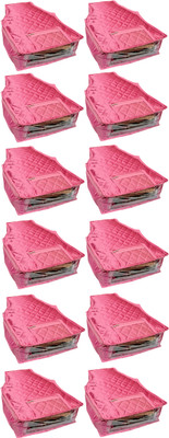 

Afrose High Quality Multipurpose Satin Plain Blouse Cover 15PC Capacity 10-15 Units Saree/Blouse Each(Pink)