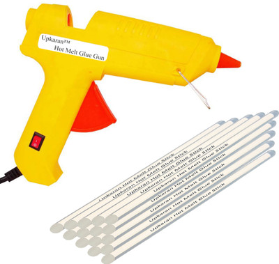 

Upkaran Professional 60 Watt with 15 Hot Melt Glue Sticks (8inch/20cm) Standard Temperature Corded Glue Gun(11 mm)