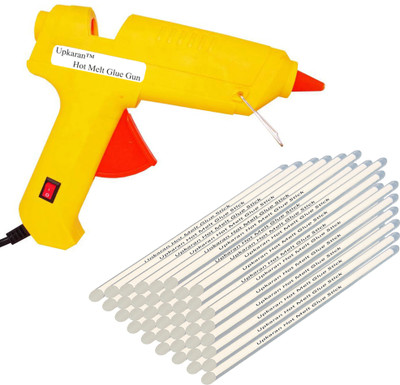 

Upkaran Professional 60 Watt with 40 Hot Melt Glue Sticks (8inch/20cm) Standard Temperature Corded Glue Gun(11 mm)