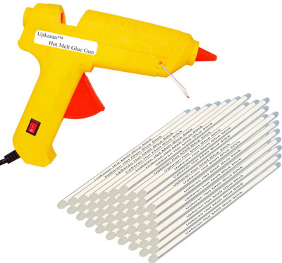 

Upkaran Professional 60 Watt with 50 Hot Melt Glue Sticks (8inch/20cm) Standard Temperature Corded Glue Gun(11 mm)